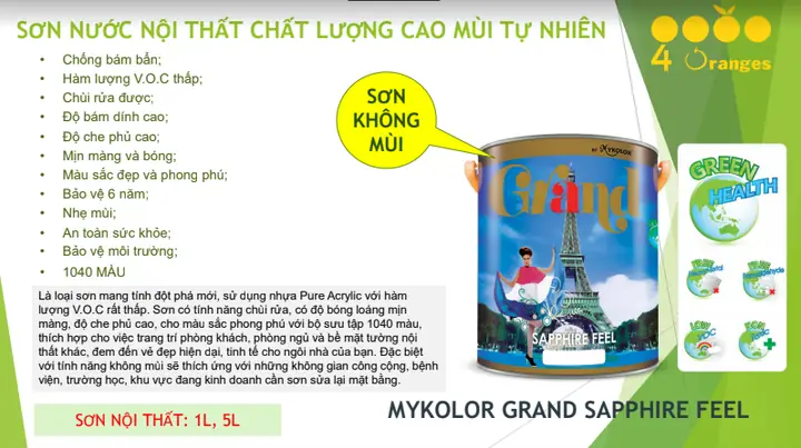 Sơn Nội Thất Chất Lượng Cao Sơn Nội Thất Chất Lượng Cao