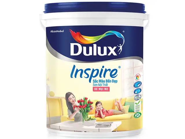 1. Thông Tin Kỹ Thuật Sơn Nội Thất Dulux Inspire Mờ 39a:
