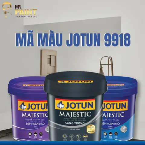 Vì sao sơn nội thất Jotun 9918 được yêu thích?