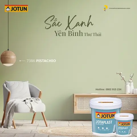 1. Sơn nội thất kinh tế Jotun Jotaplast