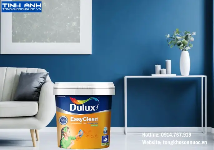 2. Ưu điểm của sơn nội thất Dulux EasyClean lau chùi vượt trội kháng virus bề mặt mờ – 99A 5L