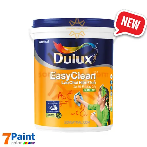 Sơn Nội Thất Dulux Easyclean Lau Chùi Hiệu Quả (18 Lít)