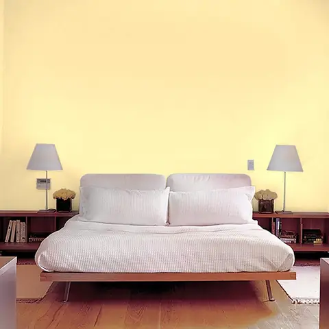 3.2 Sơn nội thất phòng ngủ màu vàng
