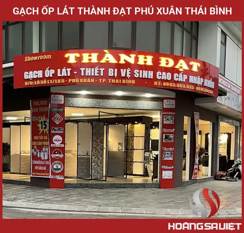✅ GẠCH ỐP LÁT THÀNH ĐẠT PHÚ XUÂN THÁI BÌNH.