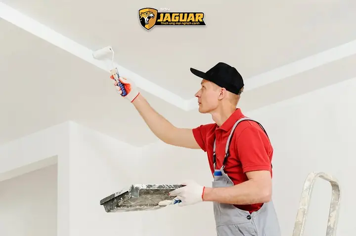 5 bước sơn trần nhà cực đơn giản