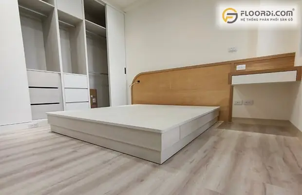 Sàn gỗ sơn tường màu gì? Nguyên tắc phối màu sàn gỗ với màu tường