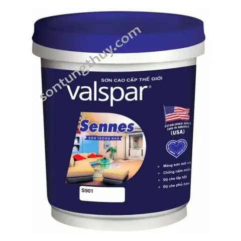 Sơn Valspar S901 Nội Thất Sennes 5L Hà Nội: Đánh Giá Chi Tiết
