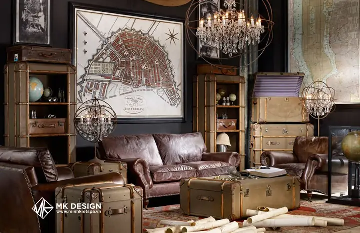 Thiết kế nội thất phong cách Vintage là gì?