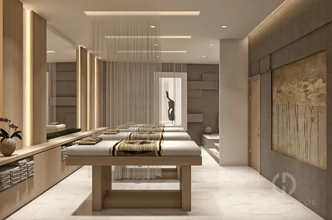 Phong cách thiết kế vintage trong nội thất spa