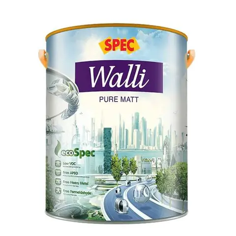 Review Sơn Nội Thất Mờ Spec Walli Pure Matt Cao Cấp Chi Tiết