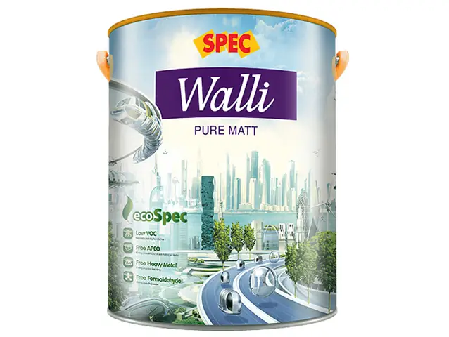 Đặc tính nổi bật của sơn Spec walli pure matt cao cấp
