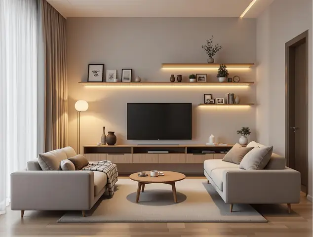 Báo giá nội thất chung cư 70m2 mới nhất 2025 | Chi tiết từng hạng mục