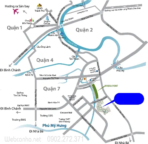 Đại đô thị tại Phú Mỹ Hưng