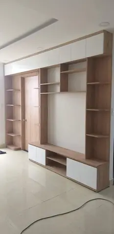 NGHIỆM THU COMBO NỘI THẤT TOÀN NHÀ VÂN GỖ SỒI TẠI TÂY MỖ