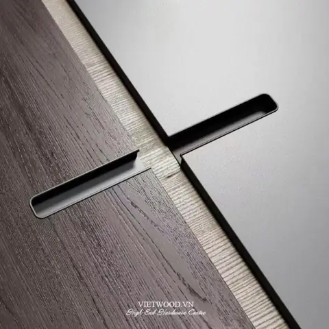 Tay nắm cửa tủ âm