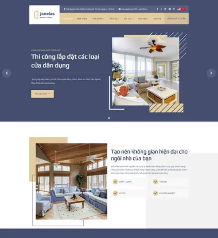 3. Thiáº¿t káº¿ Website ná»i tháº¥t: Nghá» Thuáº­t vÃ  SÃ¡ng Táº¡o