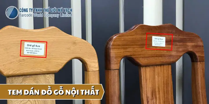 Tem dán đồ gỗ nội thất là gì?