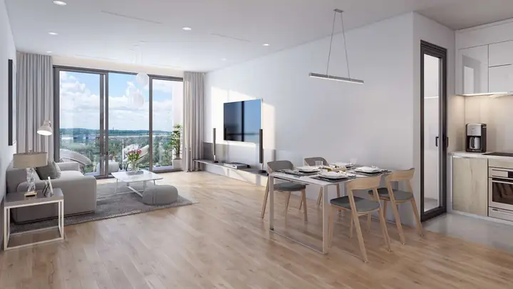 nội thất căn hộ kepler tower mỗ lao hà đông