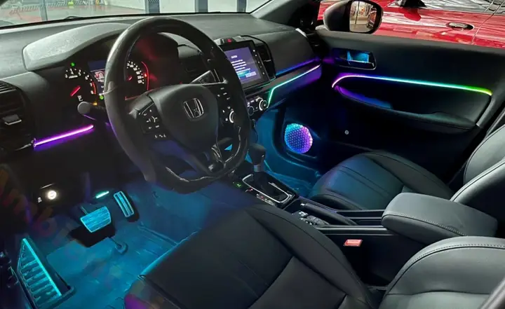 thay đổi nội thất honda city