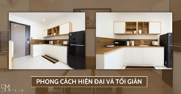2.1 Phong cách hiện đại và tối giản (Minimalism):