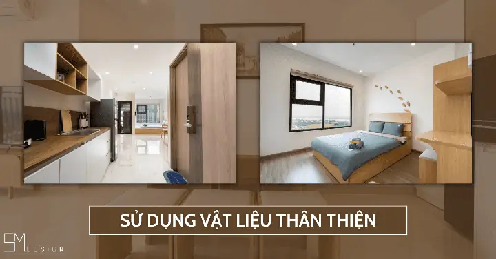 2.2 Sử dụng vật liệu thân thiện: