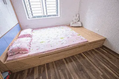 bên trong ĐỒ GỖ nội thất CỦA căn hộ CHUNG CƯ LINH ĐÀM được thiết kế như thế nào?