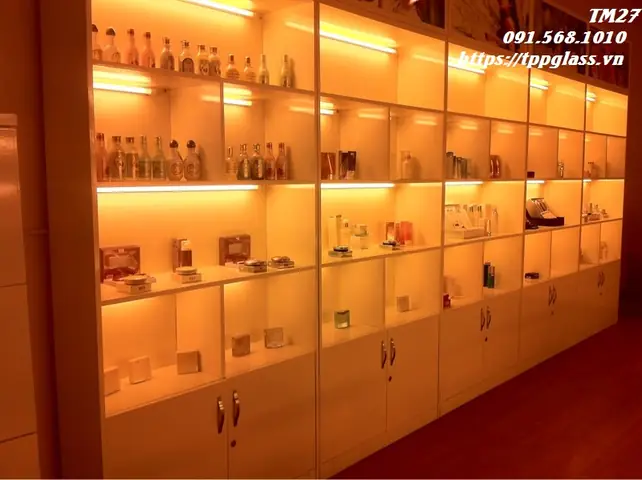 Tppmetal Chuyên Thiết Kế Thi Công Nội Thất Tủ Kệ Trưng Bày Shop Mỹ Phẩm Cao Cấp, Sang Trọng