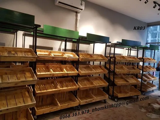 Nội Thất Tủ Kệ Trưng Bày Cho Cửa Hàng Tạp Hóa, Ngành Hàng Gia Dụng/siêu Thị Ch Thực Phẩm Sạch