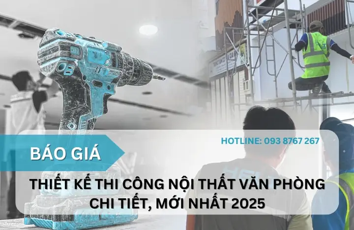 Báo Giá Thiết Kế Nội Thất Văn Phòng