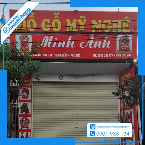 Mẫu Bảng Hiệu Cửa Hàng Nội Thất Đẹp