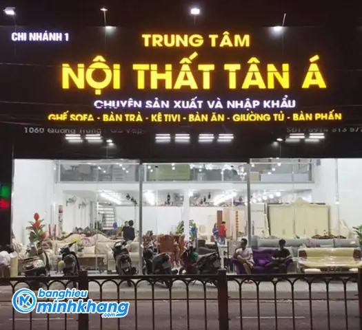 Biển Hiệu Cửa Hàng Nội Thất Bằng Đèn Led