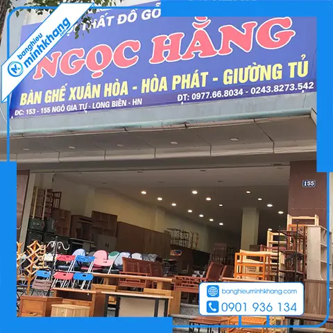 Mẫu Bảng Hiệu Cửa Hàng Nội Thất Đẹp