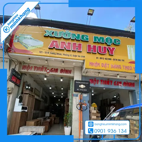 Mẫu Bảng Hiệu Cửa Hàng Nội Thất Đẹp