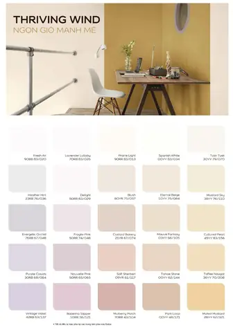 Bảng Màu Sơn Dulux Better Living Air Clean
