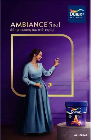 Bảng Màu Sơn Dulux 5 In 1 Trong Nhà