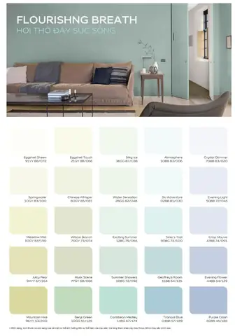 Bảng Màu Sơn Dulux Better Living Air Clean