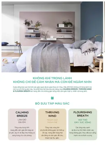 Bảng Màu Sơn Dulux Better Living Air Clean
