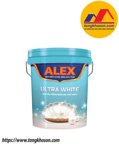 Sơn Siêu Trắng Nội Thất Nano Alex Ultra White