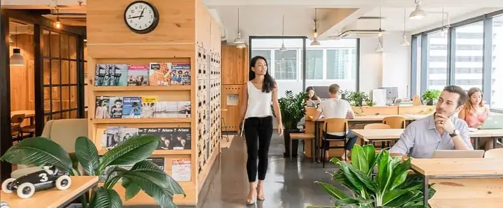 Sử Dụng Màu Vàng Hoặc Màu Cam Trong Thiết Kế Nội Thất Văn Phòng
