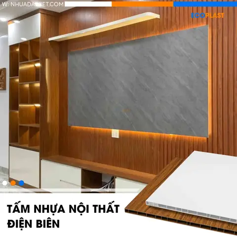 Tấm Nhựa Nội Thất Ecoplast Cao Cấp