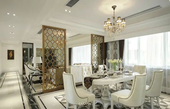 Mẫu Thi Công Nội Thất Phong Cách Châu Âu
