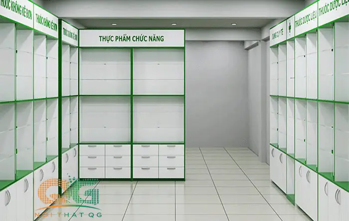 Thiết Kế Quầy Thuốc Tây