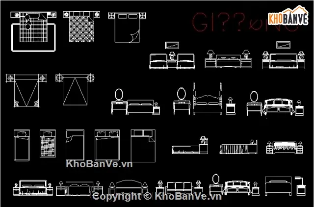 File Cad Bổ Đồ Nội Thất Phòng Ngủ: Giải Pháp Tối Ưu Cho Thiết Kế