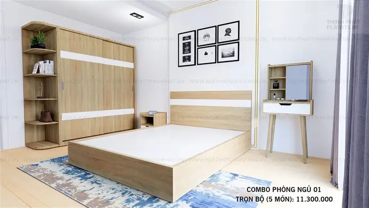 Bộ Phòng Ngủ Đẹp Giá Rẻ 01
