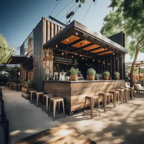 Máº«u Thiáº¿t Káº¿ Quã¡n Cafe Khã´ng Gian Nhá» Theo Mã´ Hã¬nh Cafe Container