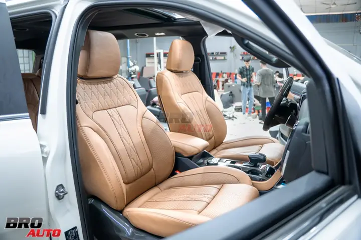Bọc Ghế Da Xe Ford Everest 2025
