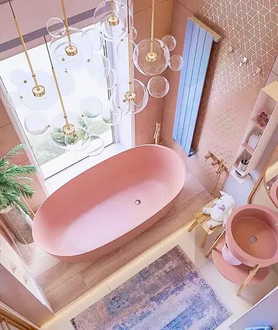 Phối Màu Sơn Nội Thất Hồng Cho Ngôi Nhà/căn Phòng Yêu Quý Của Bạn