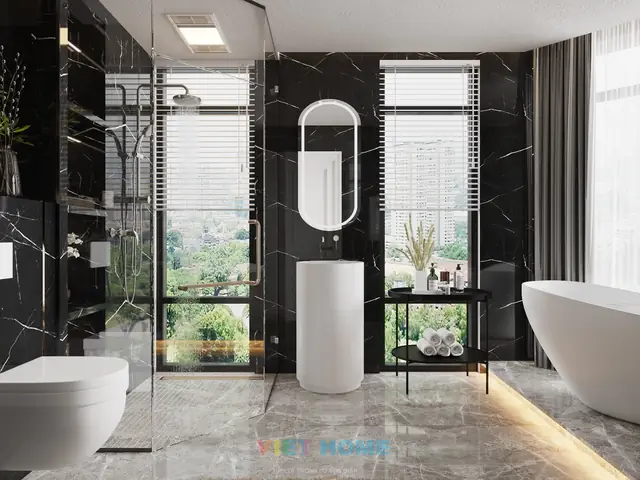 Chú Ý Bố Trí Cửa Sổ Và Hệ Thống Thông Gió Cho Nhà Vệ Sinh