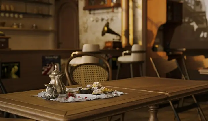 Thiết Kế Nội Thất Quán Cafe Theo Phong Cách Vintage