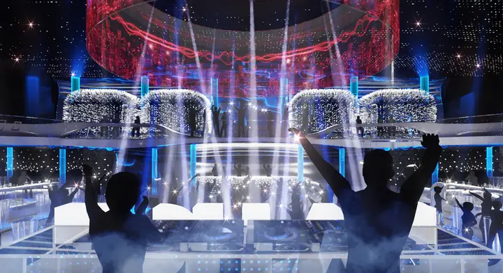 Phối Cảnh Không Gian Bên Trong Quán Bar